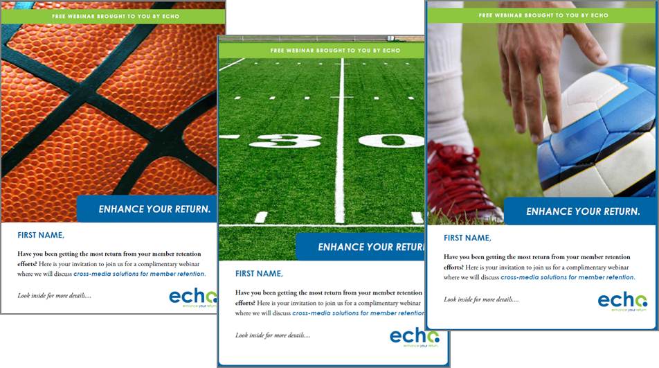 Echo Direct Marketing Vertical Campaigns