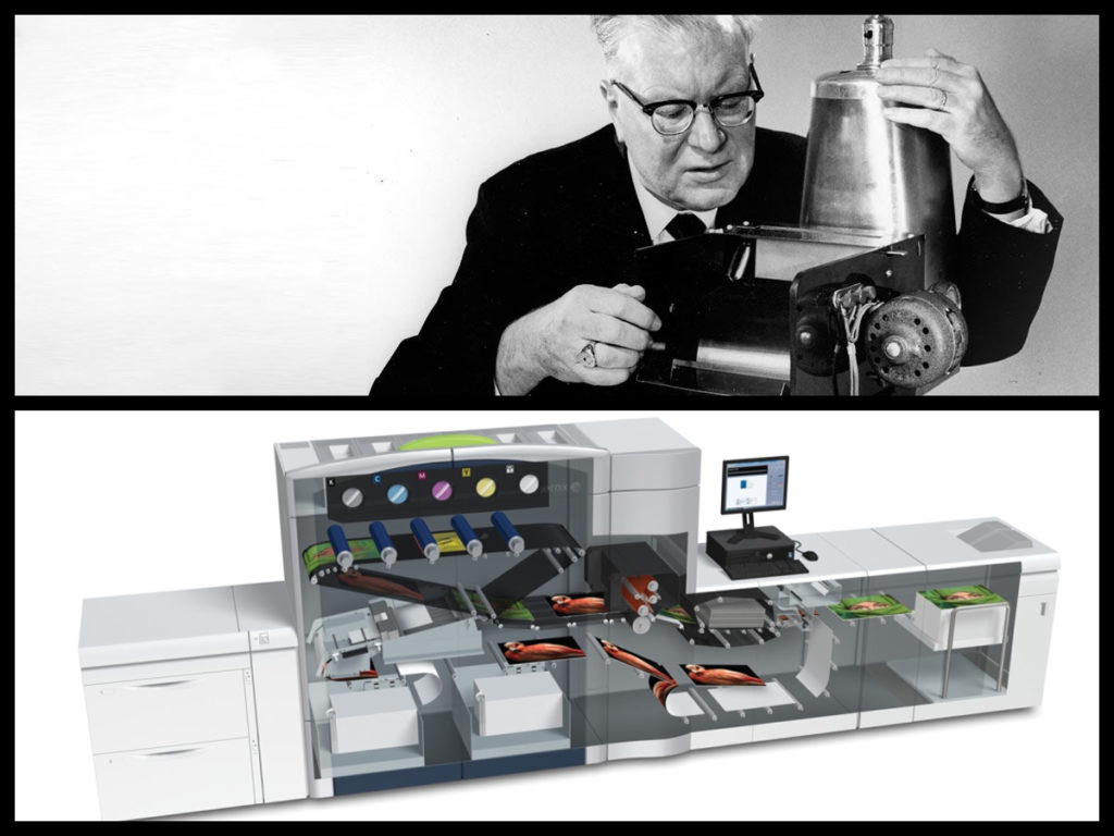 Chester Carlson, inventor of today’s Xerographic printing technology