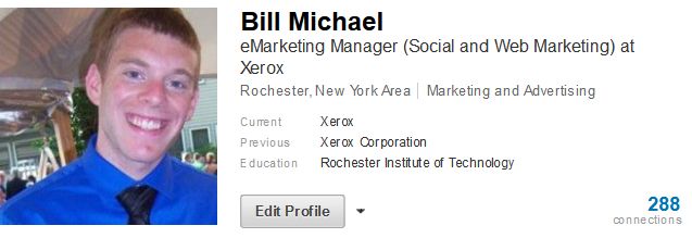 Bill Michael, Xerox Corporation
